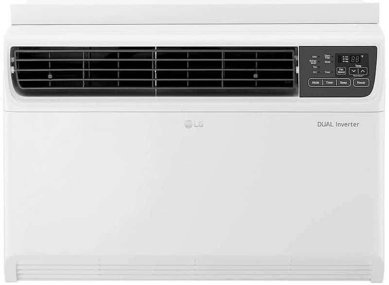 LG 1.5 Ton 3 Star Inverter Window AC (Copper, JW-Q18WUXA1, White, Top Air Discharge)